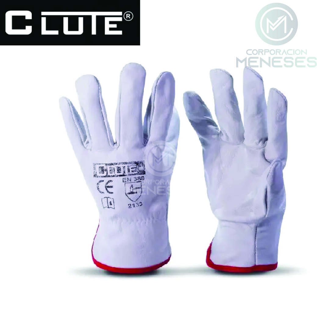 Sugerencia: Guante de Badana Blanco CLUTE