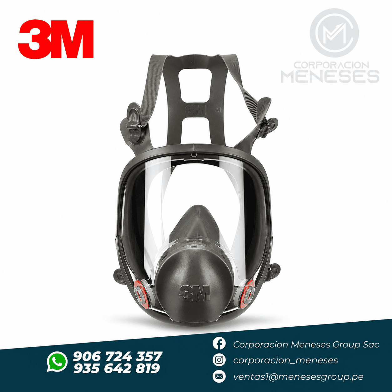Respirador Full face Serie 6000 | 3M